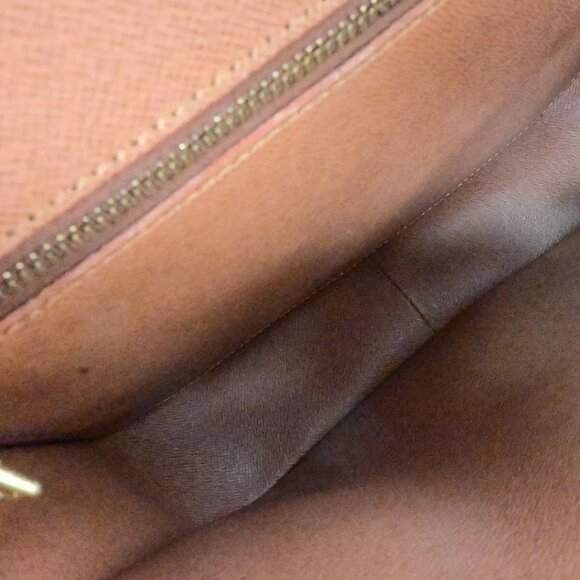 LOUIS VUITTON Saint Cloud GM Shoulder Bag Monogram Leather Brown - Picture 6 of 16